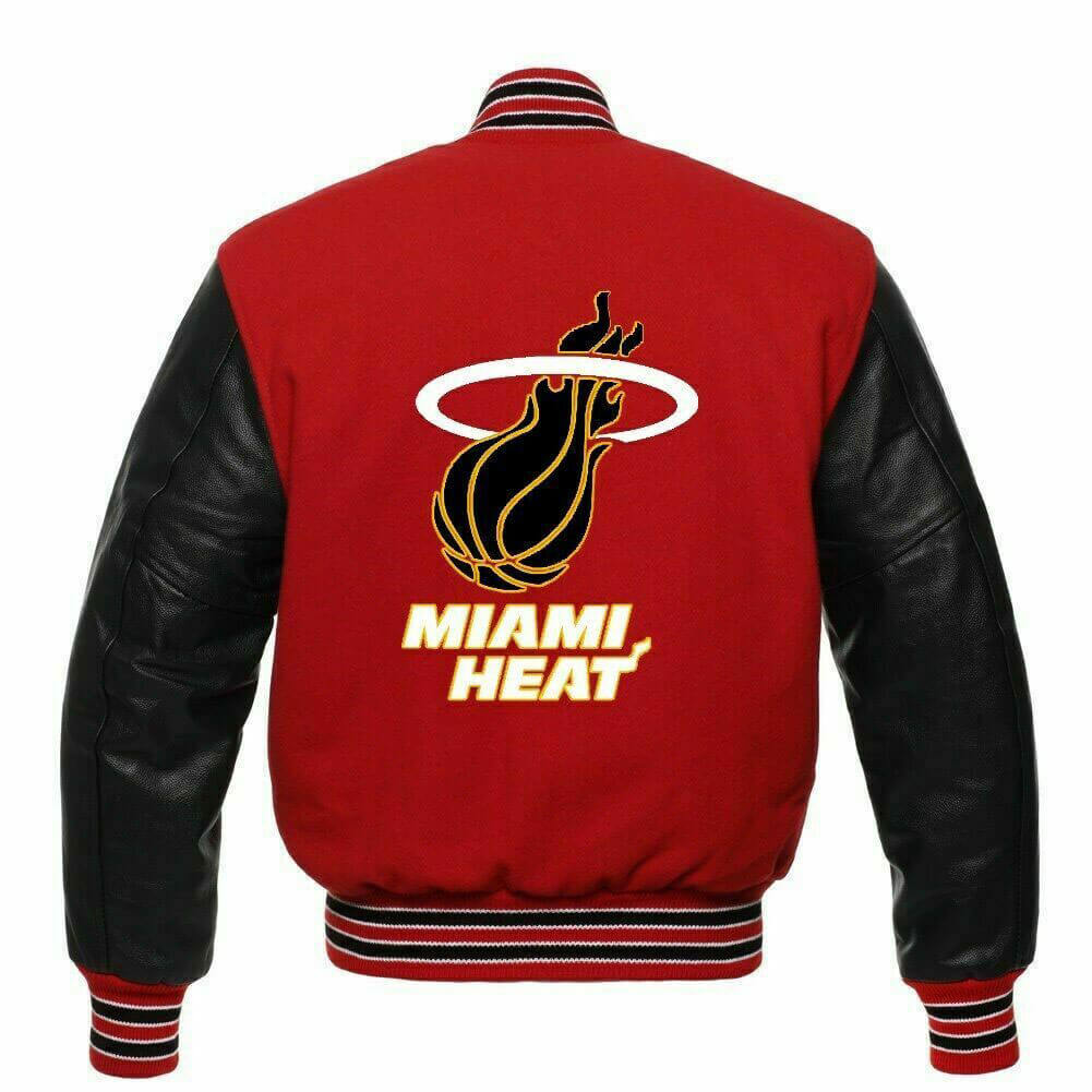 Miami Heat NBA Varsity Bomber Jacket