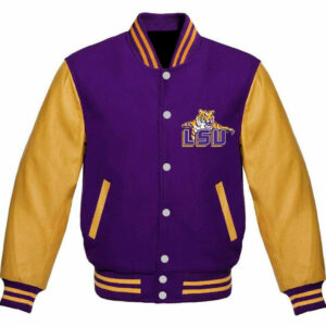 NCAA Team Louisiana State Tigers Varsity Jacket Front