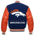 Denver Broncos AFL Go Big Orange Coaches Jacket Champion 