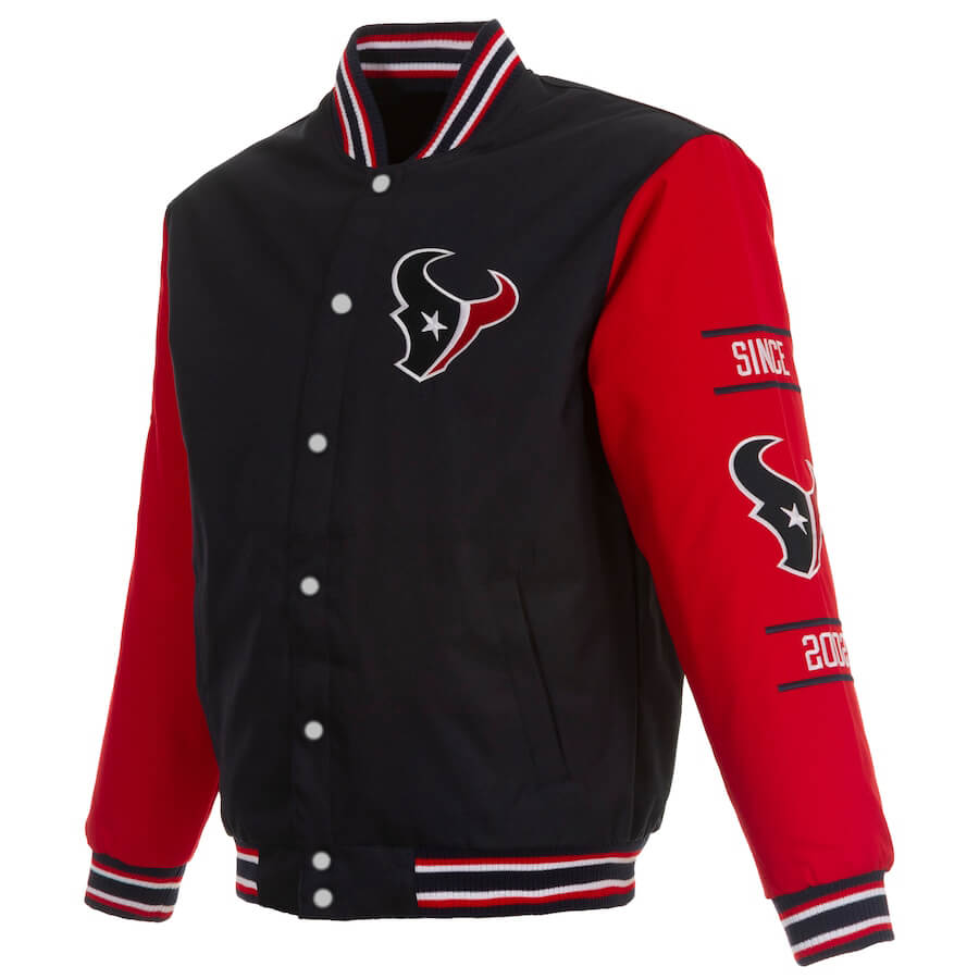 Personalized Houston Texans NFL Red Bomber Jacket - T-shirts Low Price