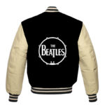 The Beatles Black And Cream Varsity Jacket