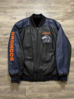 Denver Broncos NFL Football Leather Jacket - USALast