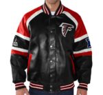 Atlanta Falcons NFL Sports Leather Jacket