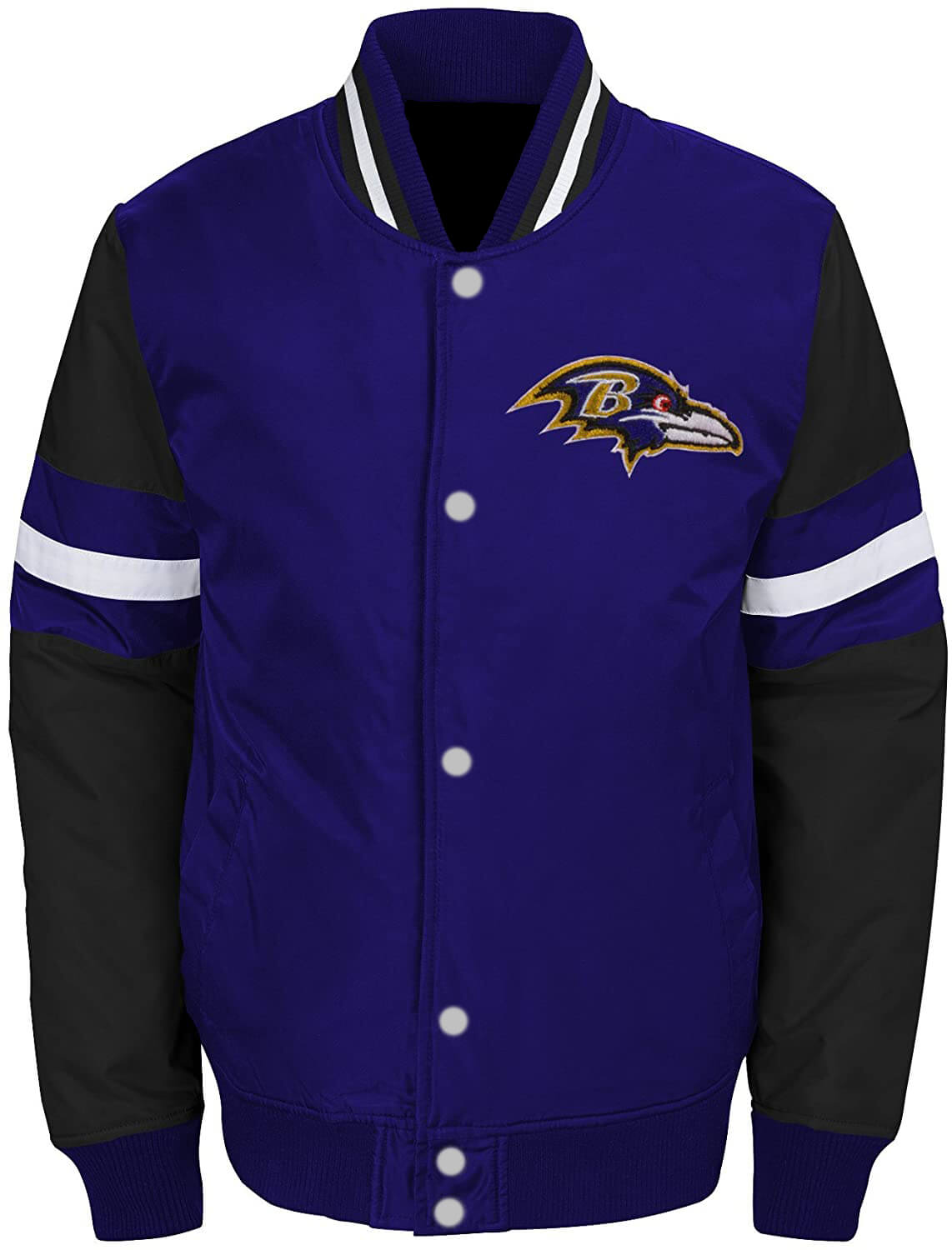 Baltimore Ravens NFL Multicolor Windbreaker Jacket - Maker of Jacket