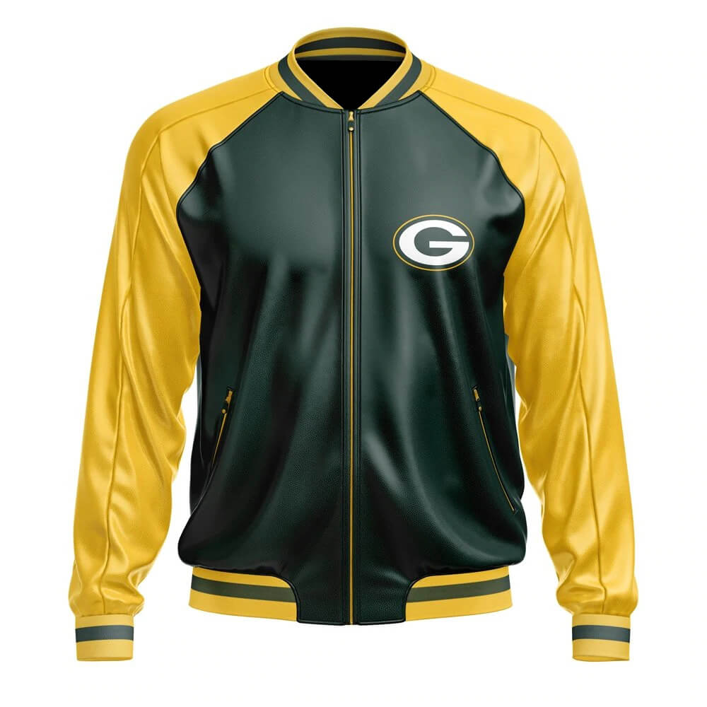 Bay Packers Green Bomber Jacket