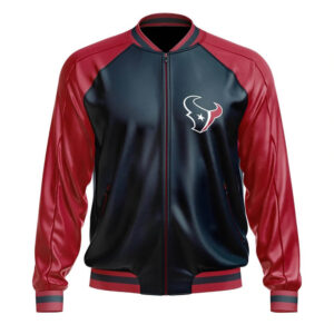 Maker of Jacket Fashion Jackets Pittsburgh Steelers Red Navy Bomber Leather