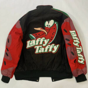 Jeff Hamilton Watermelon Laffy Taffy Cande Bomber Jacket