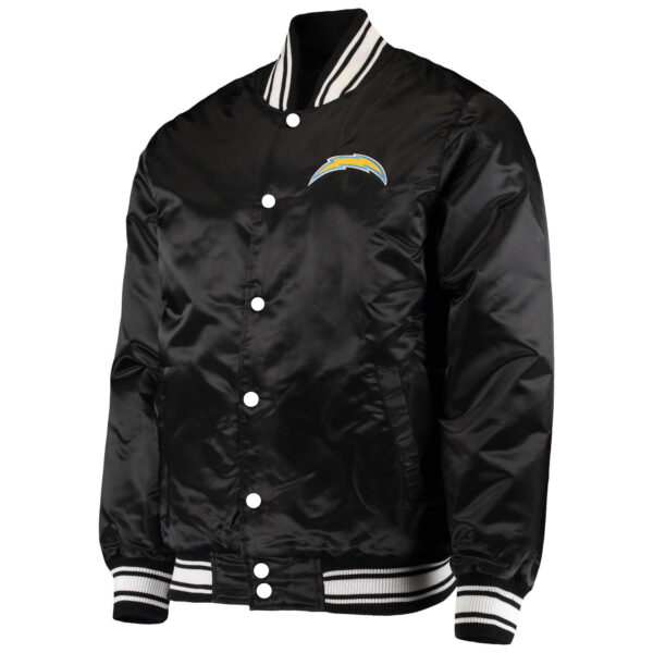 Maker of Jacket Fashion Jackets Los Angeles Chargers Navy Red Bomber Leather