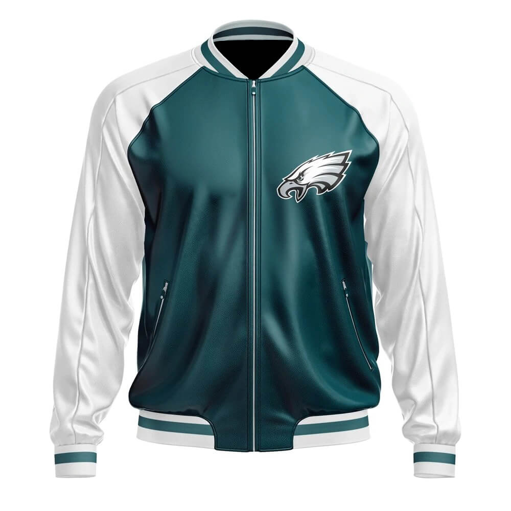 Men's Eagles Bomber Varsity Jacket