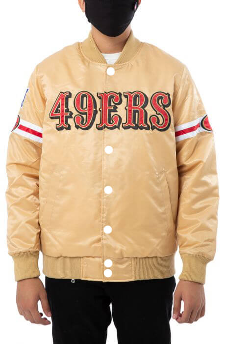 San Francisco 49ers 80s Satin Jacket