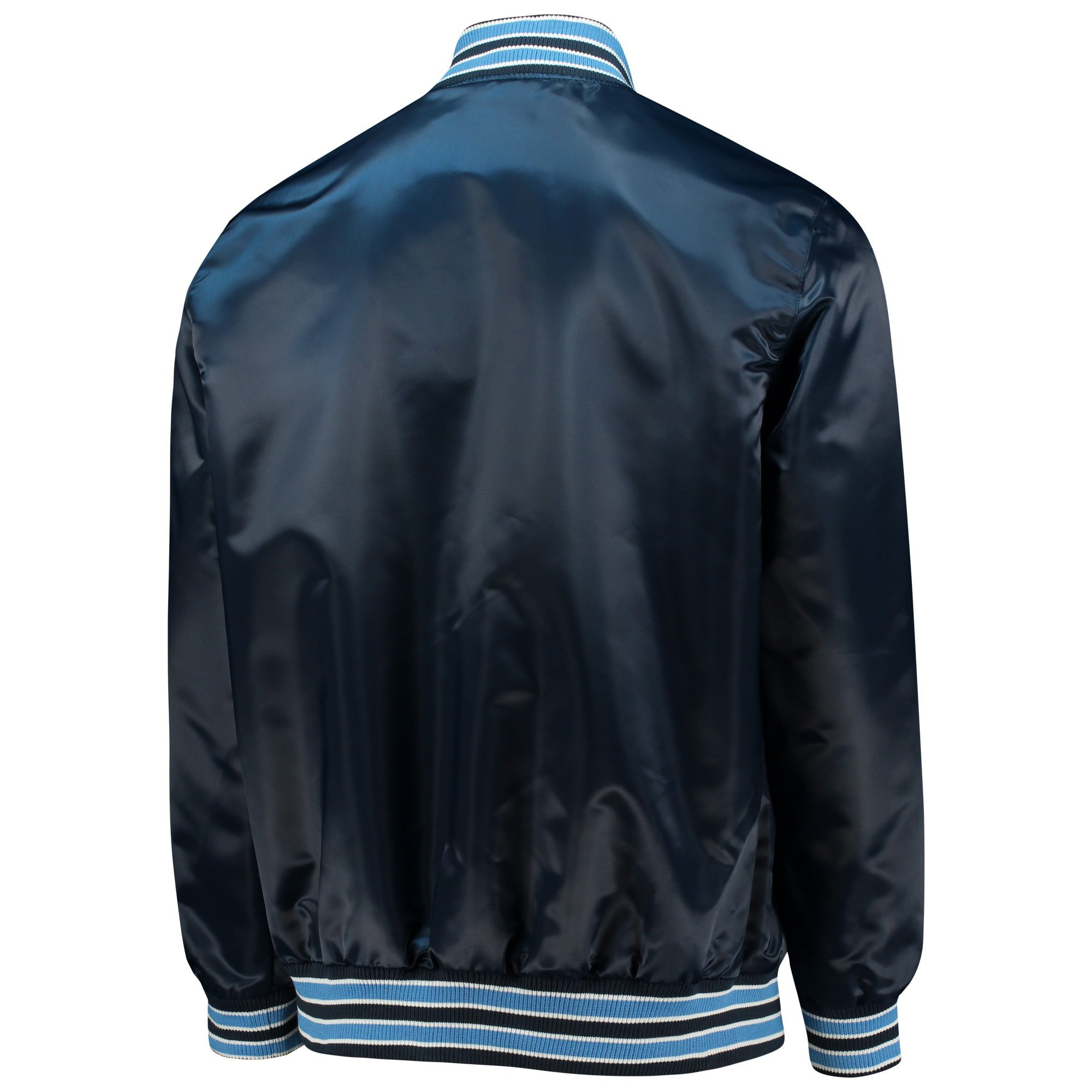 Tennessee Titans Navy Blue Varsity Bomber Jacket