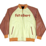 Vintage Junkyard Gang Fat Albert Leather Jacket Front
