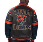 NFL Chicago Bears Multi Leather Jacket