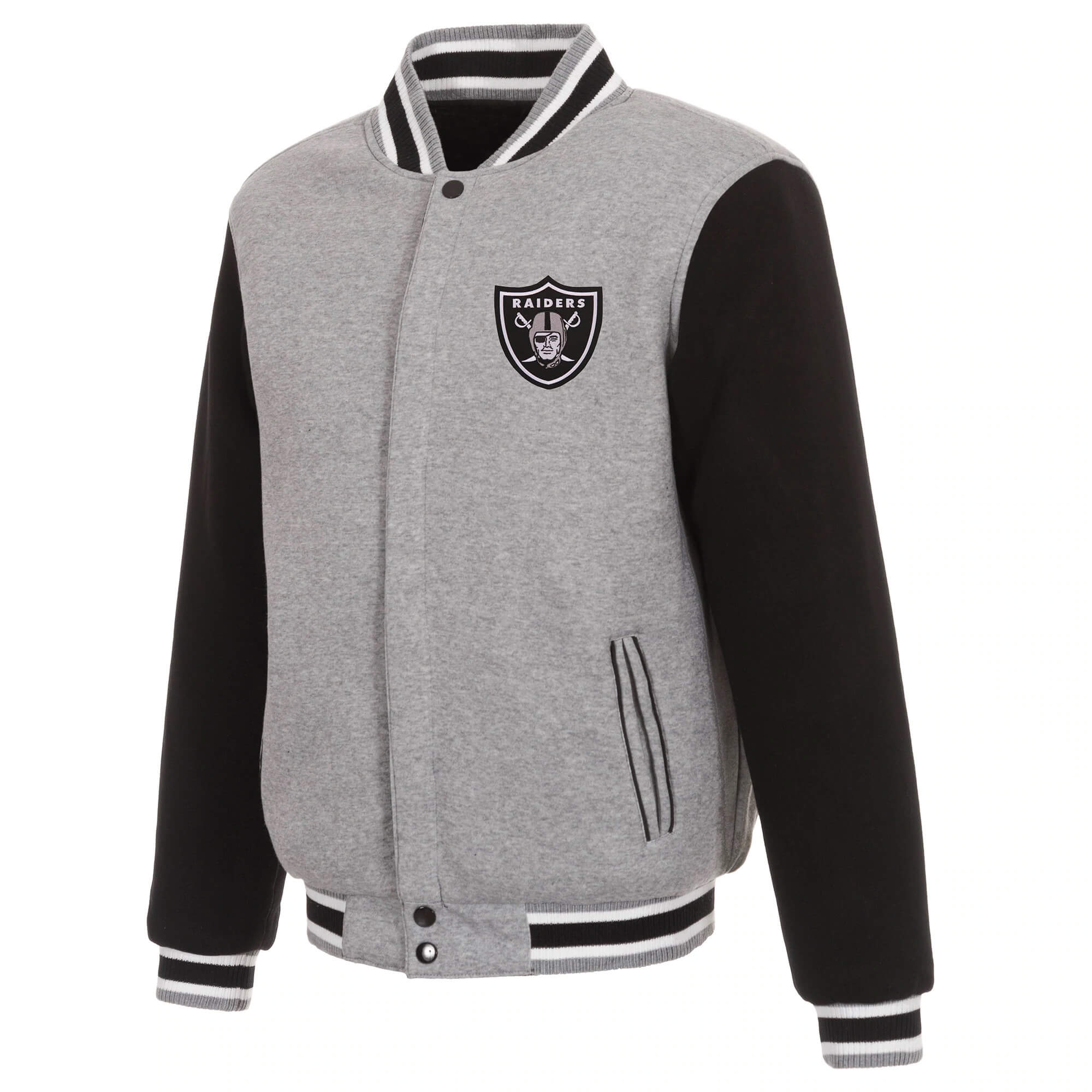 Las Vegas Raiders Jacket, Raiders Pullover, Las Vegas Raiders Varsity  Jackets, Fleece Jacket