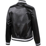 NFL Team Las Vegas Raiders Black Satin Jacket