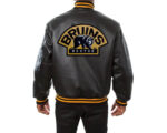 NHL Boston Bruins Leather Black Jacket