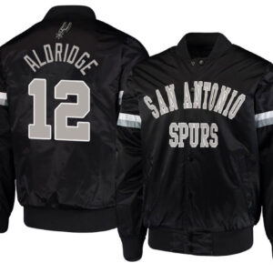 Lightweight Satin Jacket San Antonio Spurs