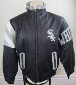 MLB Chi White Sox vintage satin retro jacket 90s