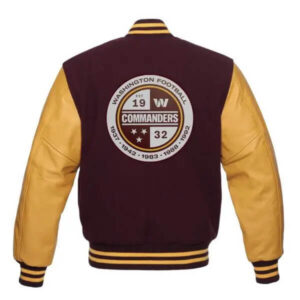 Washington Commanders Letterman NFL Varsity Jacket