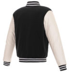 Black White NFL Atlanta Falcons Varsity Jacket