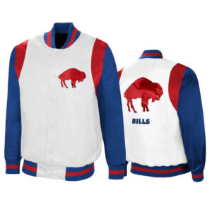 Men's Buffalo Bills Starter White/Royal Retro The All-American