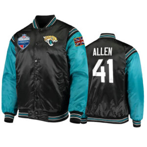 Maker of Jacket Fashion Jackets Vintage NFL Jacksonville Jaguars Multicolor Leather