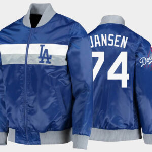 Maker of Jacket MLB Los Angeles Dodgers A.J Pollock Satin