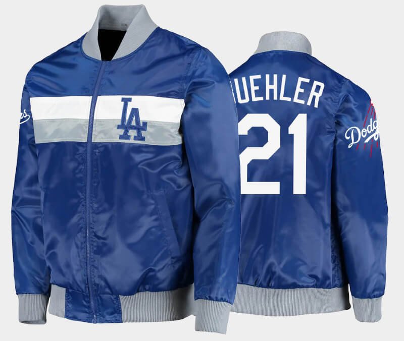 Maker of Jacket MLB Los Angeles Dodgers Walker Buehler