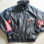 MLB Black Cleveland Indians Baseball Leather Jacket
