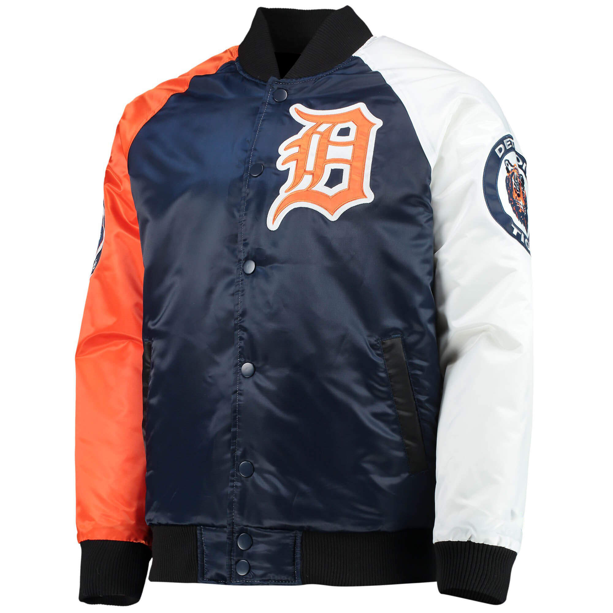 Vintage 1980s Detroit Tigers MLB Satin Starter Jacket / -  UK