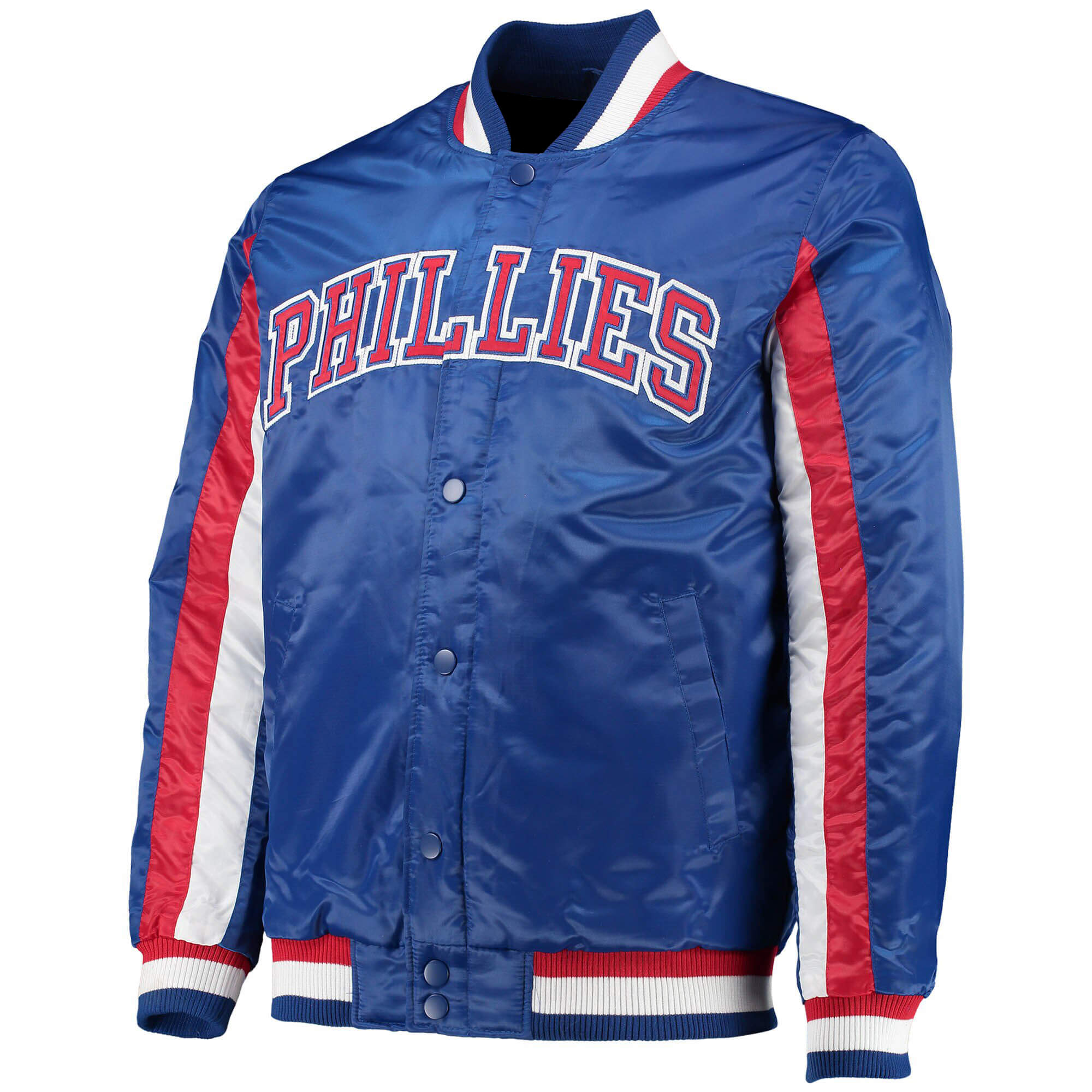 Philadelphia Phillies Burgundy and Blue Jacket