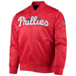 MLB Red Philadelphia Phillies Pro Standard Satin Jacket