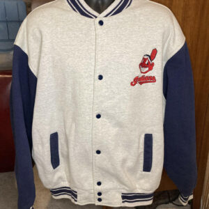 Maker of Jacket Varsity Jackets Vintage 80s MLB Cleveland Indians