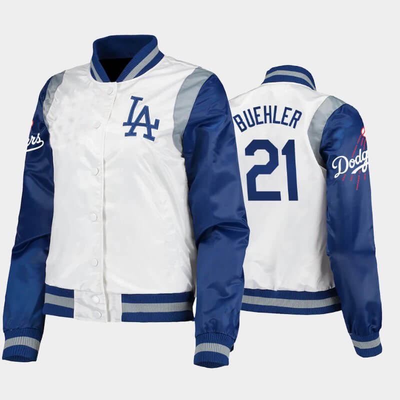Maker of Jacket MLB Los Angeles Dodgers Walker Buehler