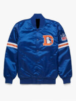 NFL Blue Denver Broncos Satin Jacket
