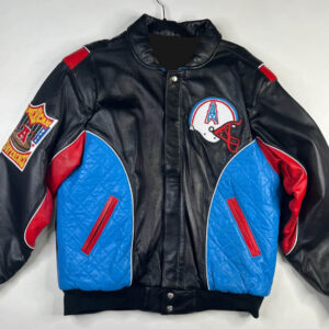 Maker of Jacket Satin Jackets Taylor Lewan NFL Houston Oilers