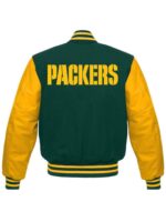 Authentic NFL Apparel Men's Green Bay Packers Home Team Varsity Jacket -  Macy's