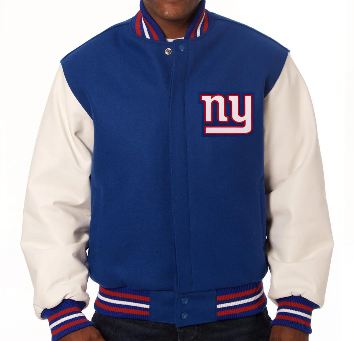 Blue Fleece New York Giants Hoodie - Jacket Makers