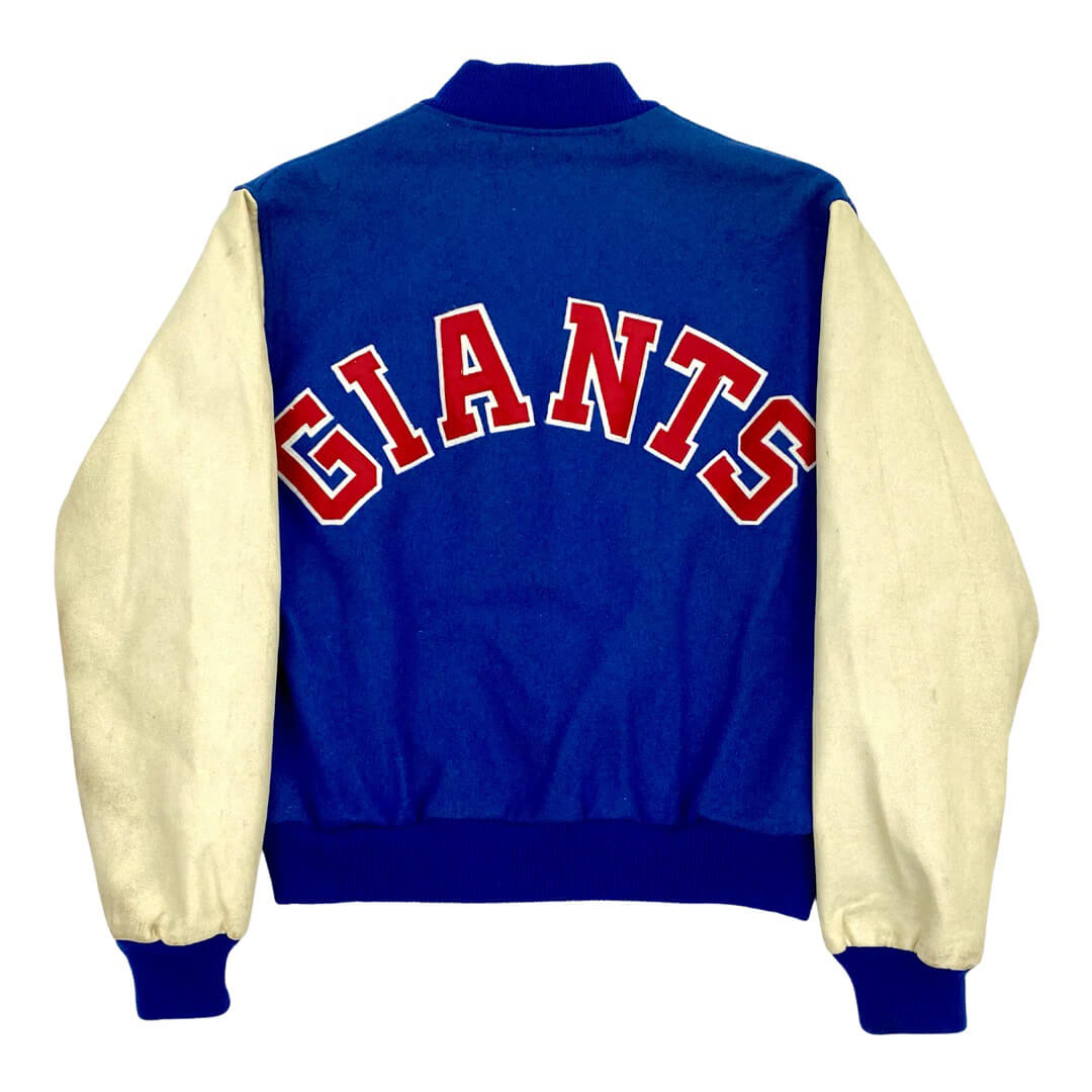 Maker of Jacket NFL New York Giants Super Bowl Champions Varsity