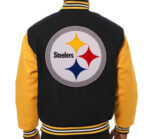 NFL Pittsburgh Steelers Football Varsity Jacket - Maker of Jacket