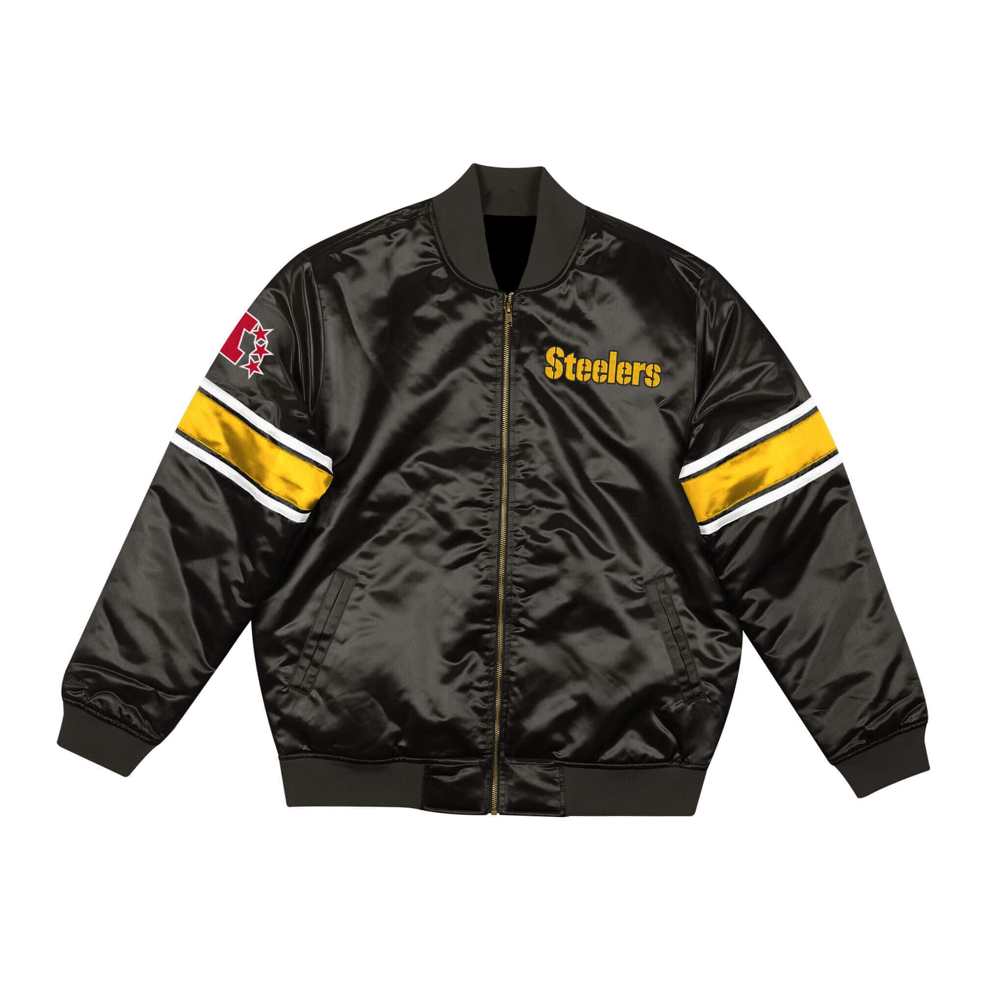 Pittsburgh Steelers Starter NFL Vtg Winter Jacket M 