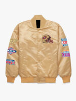 Super Bowl NFL San Francisco 49ers Satin Jacket