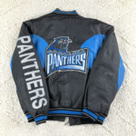 NFL, Jackets & Coats, Vintage Nc Charlotte Carolina Panthers Nfl Puffer  Coat Size Large