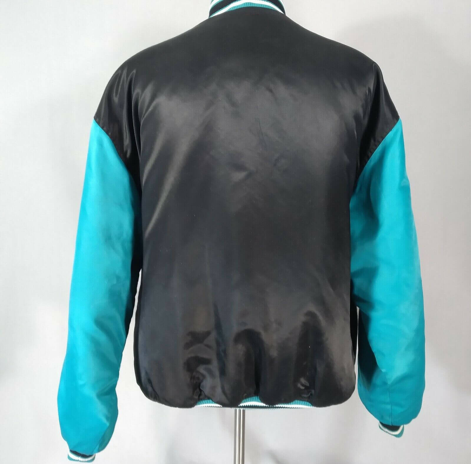 Maker of Jacket MLB Miami Marlins Vintage Blue Satin