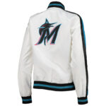 Maker of Jacket MLB Miami Marlins Vintage Blue Satin