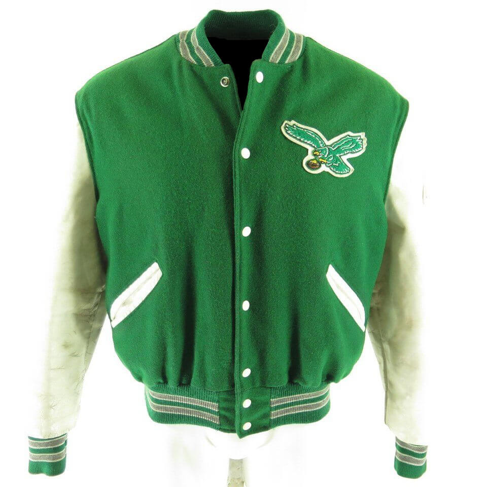 Vintage 80s Philadelphia Eagles Starter Jacket Mens XL NFL Football Satin  Patch