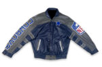 Blue Gray NFL Dallas Cowboys Leather Jacket
