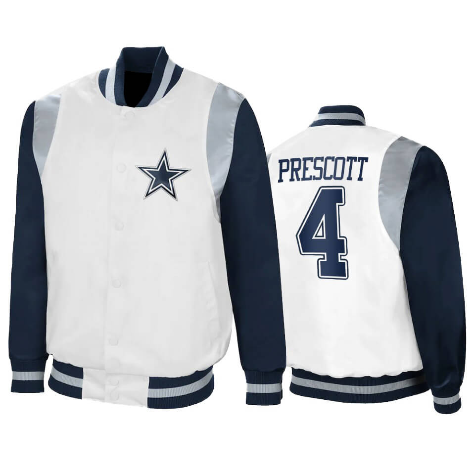 Maker of Jacket NFL Dallas Cowboys Dak Prescott Satin