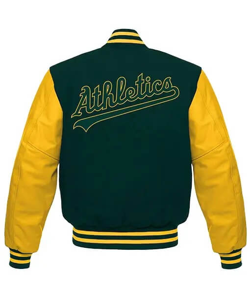 Oakland Athletics Varsity Jacket - MLB Varsity Jacket - Clubs Varsity, 3XS