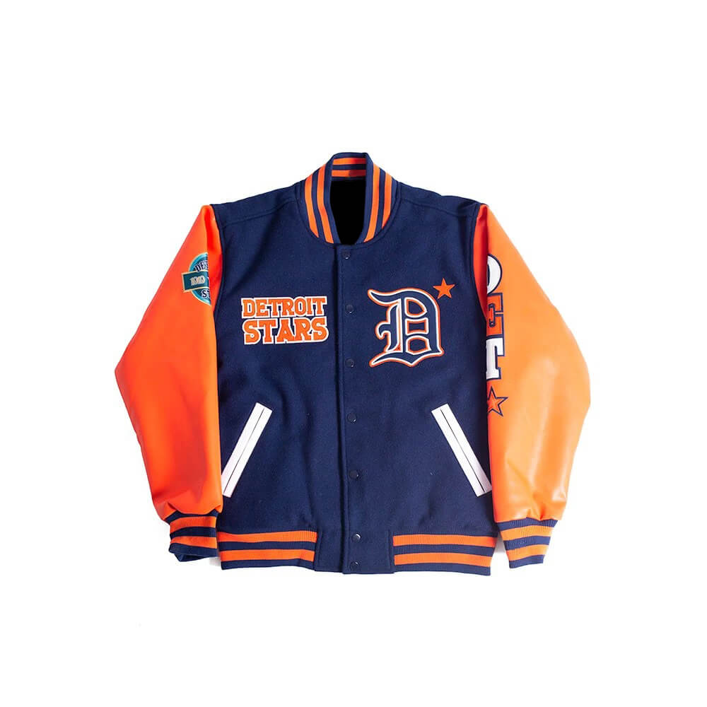 Detroit Stars Vintage Inspired Varsity Jacket